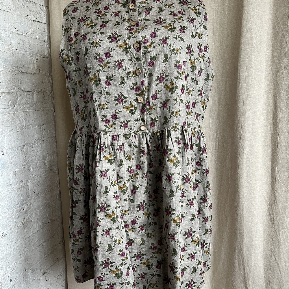 Lovely Linen Studio Sleeveless Dress (like NPL)